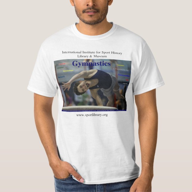 GYMNASTICS #1, Julius Neuber Vaulting T-Shirt (Vorderseite)