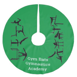 Gymnastics Academy Christmas Tree Skirt Polyester Weihnachtsbaumdecke