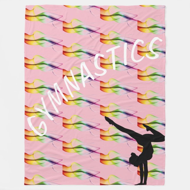 GYMNASTICS BLANKET FLEECEDECKE (Vorderseite)