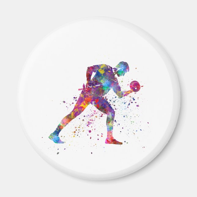 gymnastics exercise magnet (Vorne)