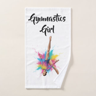 Gymnastics Girl - Towel Handtuch