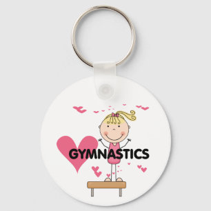 GYMNASTICS - Liebe Gymnastik - Hemden und Geschenk Schlüsselanhänger