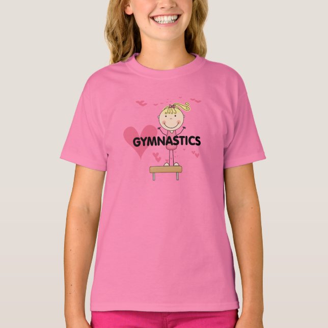 GYMNASTICS - Liebe Gymnastik - Hemden und Geschenk T-Shirt (Vorderseite)