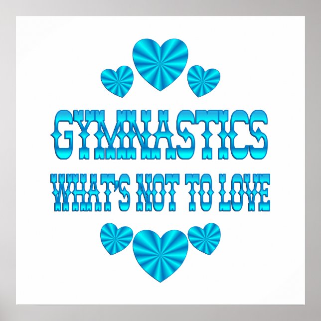 GYMNASTICS-LIEBE POSTER (Vorne)