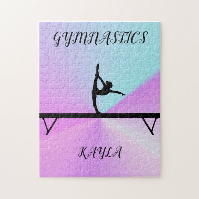 GYMNASTICS PUZZLE PERSONNALISÉ ! (Vertical)
