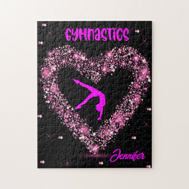 GYMNASTICS PUZZLE PERSONNALISÉ (Vertical)