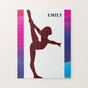 GYMNASTICS PUZZLE PERSONNALISÉ !