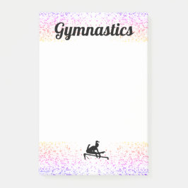 GYMNASTICS STATIONERY - Post-it Notes 4"x 6" Klebezettel