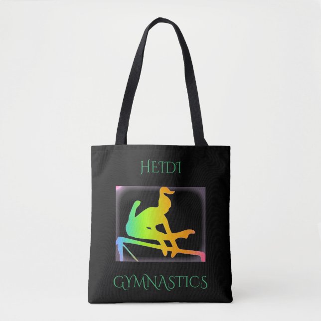 GYMNASTICS TASCHE MIT INDIVIDUELLE NAME! (Vorderseite)