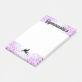 Gymnastik 4" x 6" Post-It-Notes Post-it Klebezettel