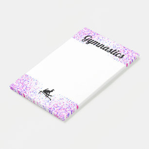 Gymnastik 4" x 6" Post-It-Notes Post-it Klebezettel