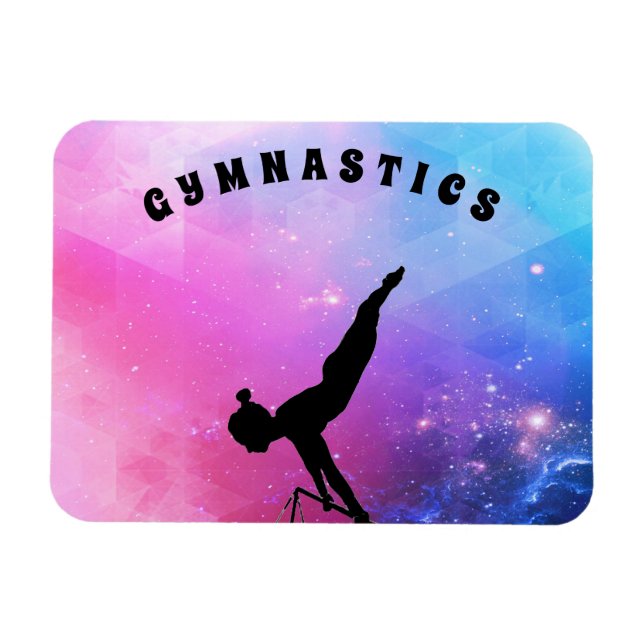 Gymnastik Abstrakt Magnet (Horizontal)