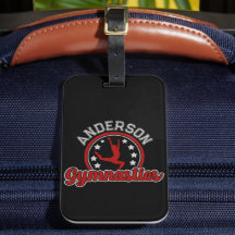 Gymnastik ADD NAME Gymnast Vault Floor Athlete