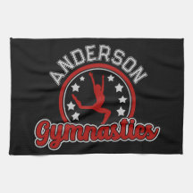 Gymnastik ADD NAME Gymnast Vault Floor Athlete