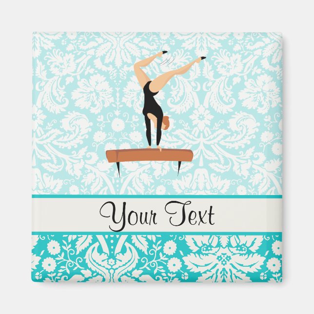 Gymnastik Balance Beam Magnet (Vorne)