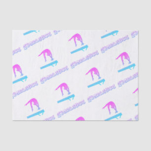 Gymnastik Balanceblatt Seidenpapier