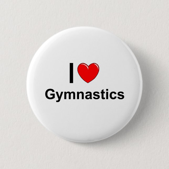Gymnastik Button (Vorderseite)