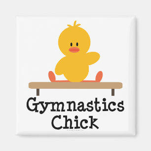 Gymnastik Chick Magnet