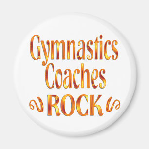 Gymnastik Coaches Rock Magnet