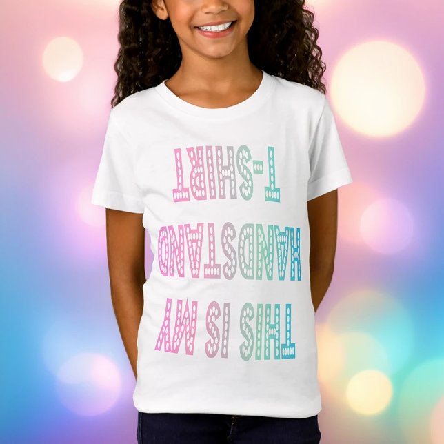Gymnastik "Dies ist mein Handstand-T - Shirt" T -  T-Shirt (Von Creator hochgeladen)