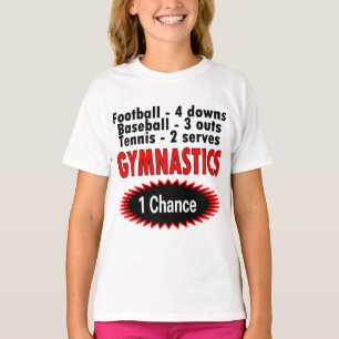 Gymnastik eine Seite der Möglichkeit 1 T-Shirt