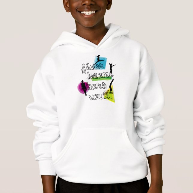 Gymnastik-EreignisseHoodie Hoodie (Vorderseite)