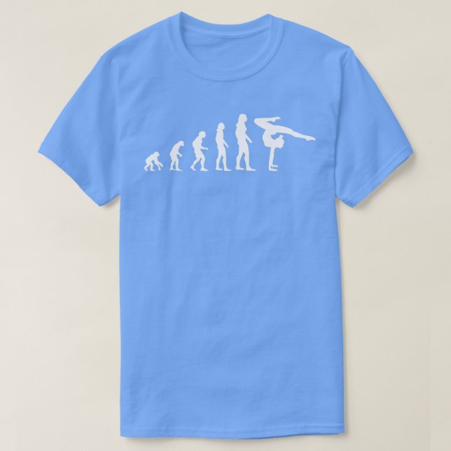 Gymnastik Evolution Gymnastik Girl T-Shirt (Design vorne)