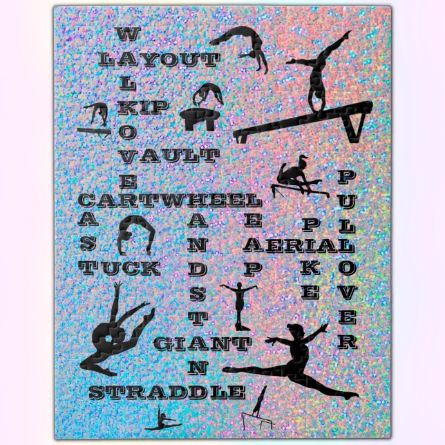 Gymnastik Fähigkeiten Crosswords Holografie (Von Creator hochgeladen)