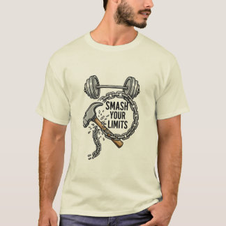 Gymnastik - Festigkeit, Power, keine Grenzen T-Shirt