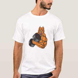 Gymnastik-Fitness Pit Bull Gym - Gewichtheben T-Shirt