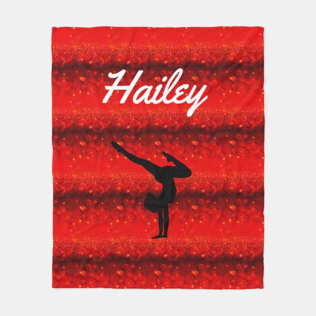 Gymnastik Fleece Blanket (Vorderseite)