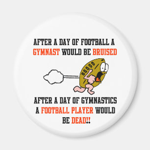 Gymnastik-Fußball Magnet