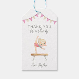 Gymnastik Gastgeschenk Tag Geschenkanhänger