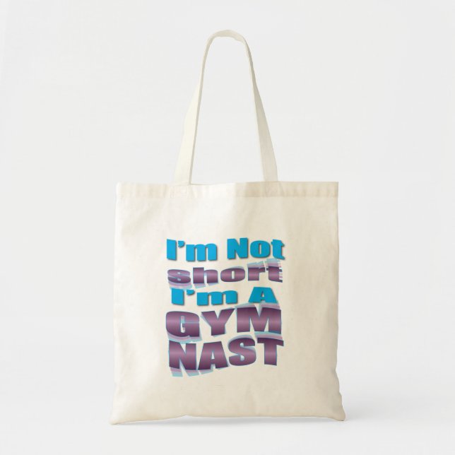 GYMNASTIK Geschenke Tragetasche (Vorne)