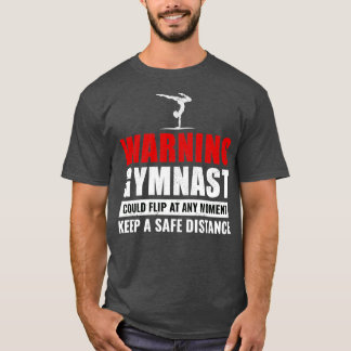 Gymnastik Gymnast Backflip Tanz Sport Funny 5 T-Shirt