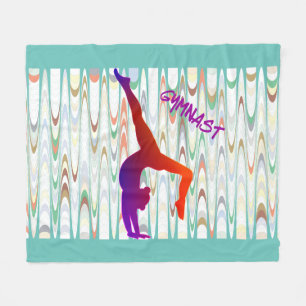 Gymnastik GYMNAST Vlies Decke. Fleecedecke