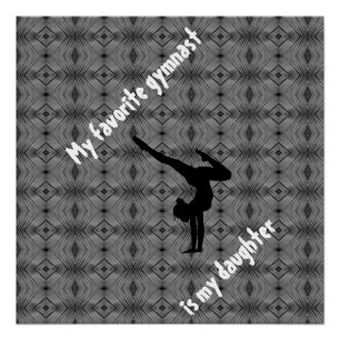 Gymnastik Gymnastik Glossy Poster