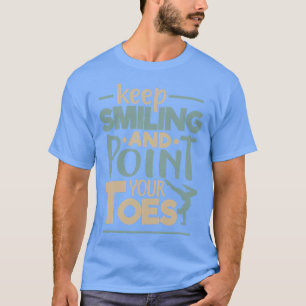 Gymnastik Handstand Aerobic Step und Gymnast T-Shirt