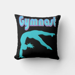Gymnastik Hinterhand Ausstieg Aquamarin Kissen