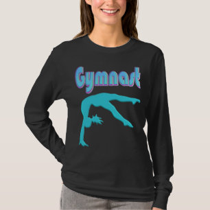 Gymnastik Hinterhand Ausstieg Aquamarin T-Shirt