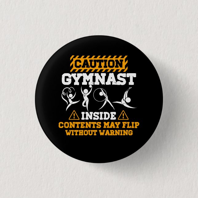 Gymnastik im Inneren Drehe ohne Vorwarnung Button (Vorderseite)