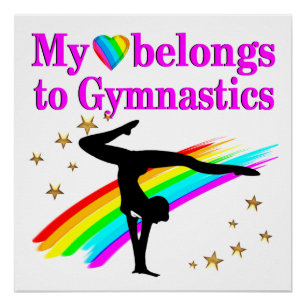 GYMNASTIK IST MEIN LEBEN POSTER