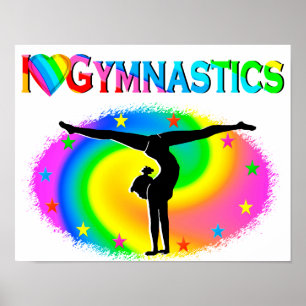 GYMNASTIK IST MEIN LEBEN POSTER