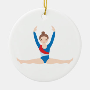 Gymnastik Keramikornament