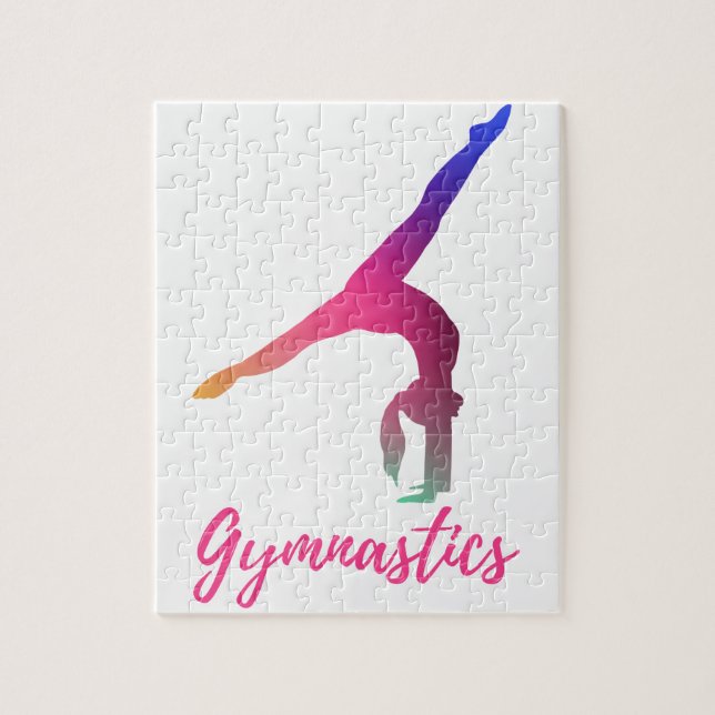 Gymnastik Kickover Pastel Pink Lila Blue (Vertikal)