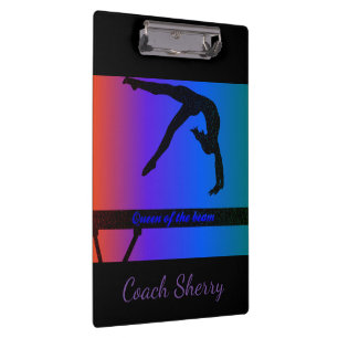 Gymnastik Klemmbrett