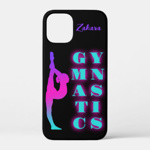 Gymnastik Lila Rosa Türkis Ombre Personalisieren Case-Mate iPhone Hülle
