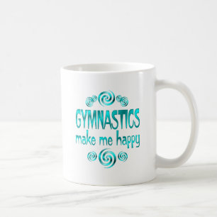Gymnastik machen mich glücklich kaffeetasse