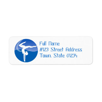 Gymnastik Mailing Labels