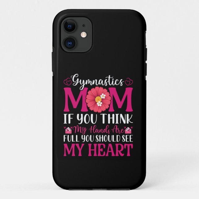 Gymnastik Mama Case-Mate iPhone Hülle (Rückseite)